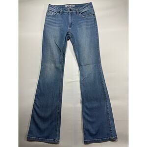 Idyllwind by M. Lambert Women's Flare Blue Denim Jeans - Size 8 (29x33.5)